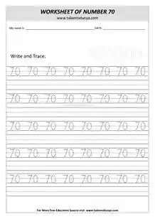 worksheet 70